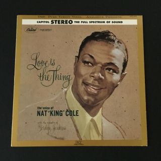 Nat King Cole Love Is The Thing Lp Numbered Dcc Audiophile