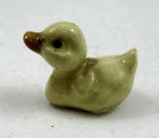 Hagen Renaker Miniature Made In America Duck Duckling Swimming Retired Vhtf