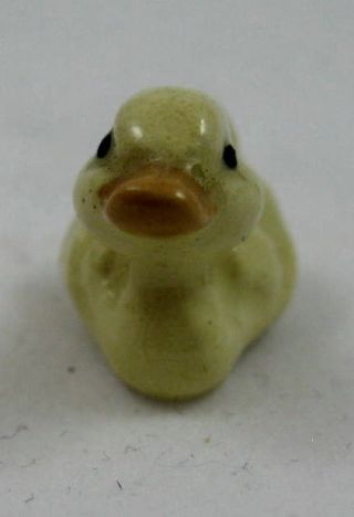 Hagen Renaker miniature made in America Duck Duckling swimming retired VHTF 2