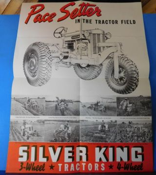 1938 Silver King Brochure Specifications Poster 2