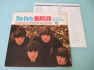 Beatles The Early Beatles Vinyl Lp Album Japan Eas 80565 1st Press