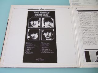 Beatles The Early Beatles Vinyl LP Album Japan EAS 80565 1st Press 2