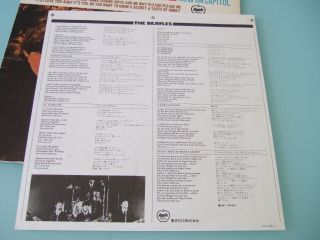 Beatles The Early Beatles Vinyl LP Album Japan EAS 80565 1st Press 6