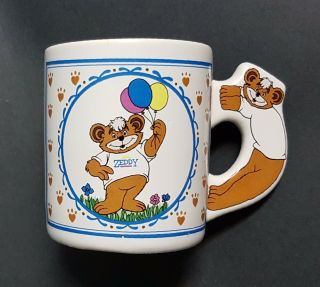 Musical Zeddy Bear (zellers) Coffee Cup Mug Nostalgic - Hbc Canada