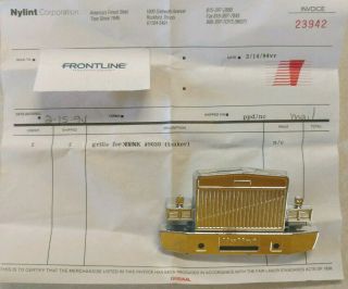 Nylint Replacement Semi Truck Cab Grill 901007 For 9030 Tanker
