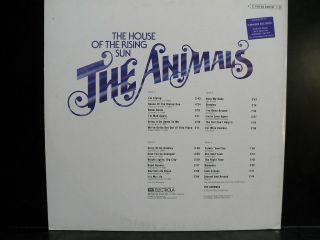 THE ANIMALS THE HOUSE OF THE RISING SUN GERMAN DOUBLE LP 2