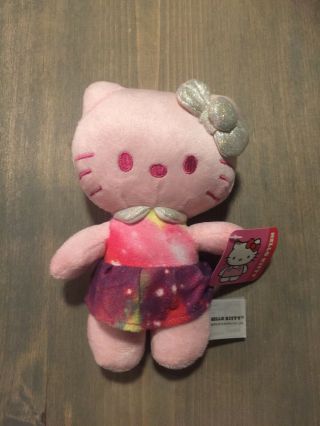 Nwt Sanrio Hello Kitty 2016 Fiesta Pink Stuffed Animal Plush Toy Size: 7 "