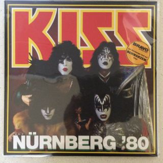Kiss Rare Live 2lp Red Vinyl NÜrnberg Germany 1980 Ltd.  Incl.  Insert