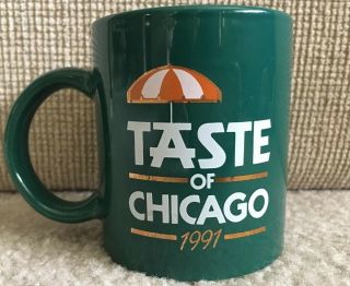 Maxwell House Coffee Mug Taste Of Chicago 1991 2