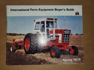 1972 International Harvester Farm Equipment Buyer 