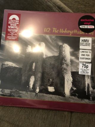 U2 - The Unforgettable Fire Red Wine Vinyl Lp - Ltd Hmv Edition -