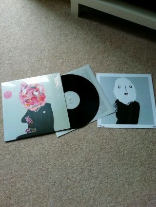 Keaton Henson Kindly Now Vinyl Lp Rare With Signed Print