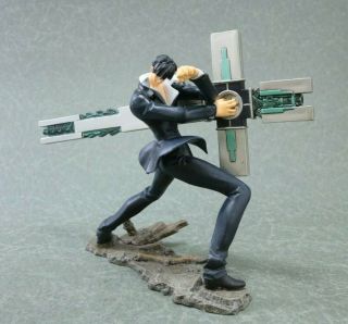 Trigun Maximum Sif Nicholas D.  Wolfwood Figure Authentic 4.  5 - 6 " Yamato Jp