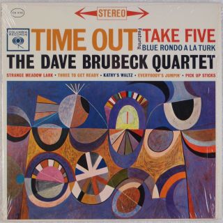 Dave Brubeck Quartet: Time Out,  Take Five Us Columbia Cs 8192 Tas Jazz Lp Nm