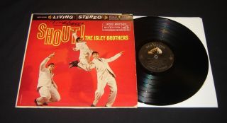 The Isley Brothers Shout 1959 Rca Victor Lsp - 2156 Living Stereo Lp Ex