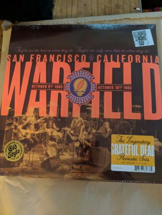 Grateful Dead / The Warfield San Francisco,  Ca - 9&10 - 1980 Rsd 2019.