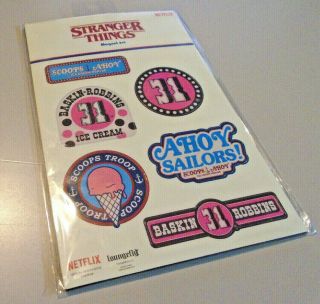Baskin Robbins Magnet Stranger Things Limited Edition Set 31 Flavors Ice Cream