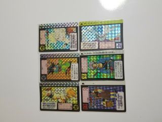Dragon Ball Carddass Hondan Card Set Part 9 ，13，15