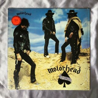 Motorhead - " Ace Of Spades " Lp - Rare 1980 Mercury Orig.  Shrink Wrap Srm - 1 - 4011