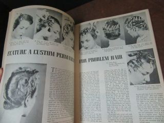 Vintage American Hairdresser Beauty Book of Knowledge Beauty Shop 1956 Stylist 5