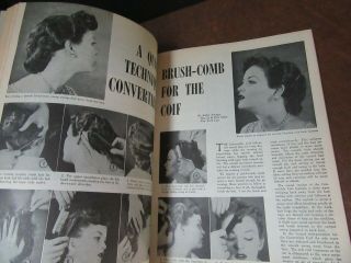 Vintage American Hairdresser Beauty Book of Knowledge Beauty Shop 1956 Stylist 8