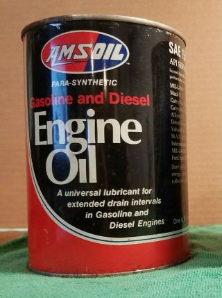 Amsoil One Nos Full Can Sae 15w - 40 Oil.