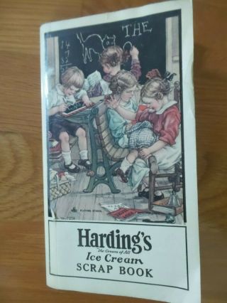 Hardings Ice Cream Scrapbook Harding Cream Co Omaha Council Bluffs 1900 
