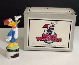 Woody Woodpecker Trinket Figurine Porcelain