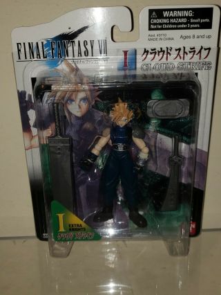 Final Fantasy Vii Ff 7 Cloud Strife Extra Knights Figure Bandai 1997