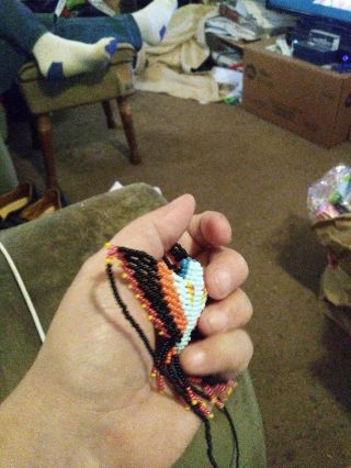 Beaded Hummingbird Made By An Inmate At An Idihio State Prison