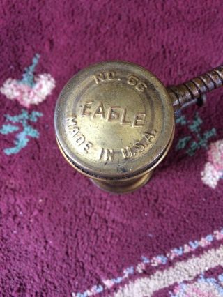 Eagle 66 Oiler Vintage Brass