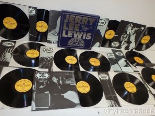 Jerry Lee Lewis The Sun Years 1983 Uk Nm 12x Lp Sun Box 102 Booklet Rockabilly