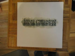 King Crimson,  Starless And Bible Black,  Autographed By Robert Fripp,  Lp