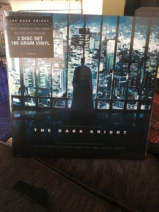 The Dark Knight Soundtrack 2 Lp Black Vinyl Hans Zimmer Inception