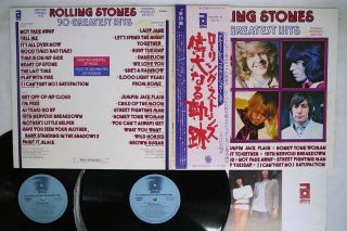 Rolling Stones 30 Greatest Hits Abkco Rca - 9135,  6 Japan Obi Vinyl 2lp