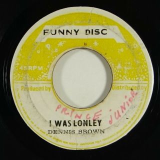 Dennis Brown " I Was Lonely " Reggae 45 Funny Disc Mp3