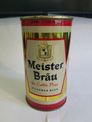 1967 Meister Brau Flat Top Can - Vanity Lid