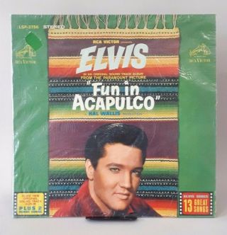 43 Elvis Presley ‎– Fun In Acapulco Lp Vinyl Record Ex Rock