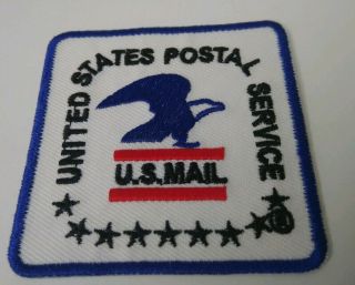 Us Mail Embroidered Patch Usps United States Postal Service Vintage Logo