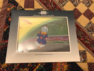 Disney Quack Pack - Orignal Production Art Cel