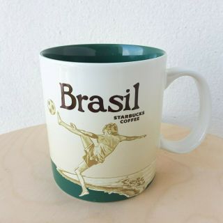Starbucks City Mug 16 Oz Brasil Series 2017 Discontinued