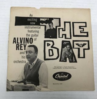 The Bat - Alvino Rey - Vincent Price - Promo Picture Sleeve - Sleeve Only 3.  0