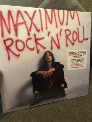 Primal Scream - Maximum Rock ‘n’ Roll Volume 1 - Hmv Vinyl Week Red 2lp Vinyl.
