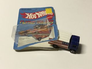 1975 Mattel Hot Wheels Redline American Hauler.  Flying Colors Hotwheels Red Line 2