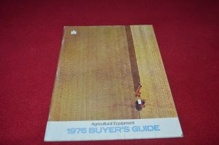 International Harvester Buyers Guide For 1976 Dealer 