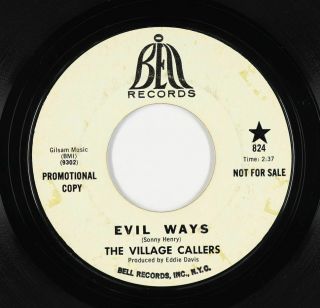 Latin Funk Soul 45 - Village Callers - Evil Ways - Bell - Mp3