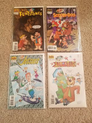 Archie Hanna Barbara Comics.  Flintstones Scooby Doo Jetsons All Stars All Num 1