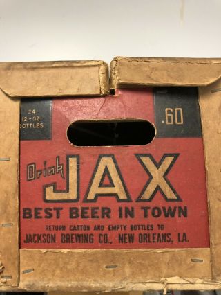 Jax Beer Cardboard Box Empty Send Your Shipper Or Local Pickup