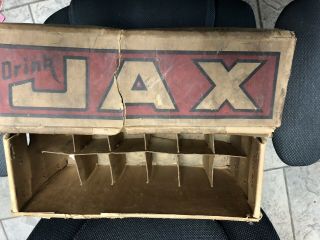 Jax Beer Cardboard Box Empty Send your Shipper or Local Pickup 3