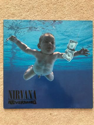 1991 Nirvana - Nevermind - Vinyl Album 12” Lp Record - Geffen Gef 24425